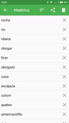 Portuguese Dictionary Offline android App screenshot 9