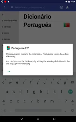 Portuguese Dictionary Offline android App screenshot 5