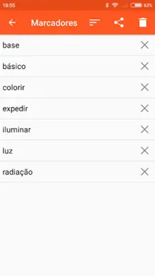 Portuguese Dictionary Offline android App screenshot 8